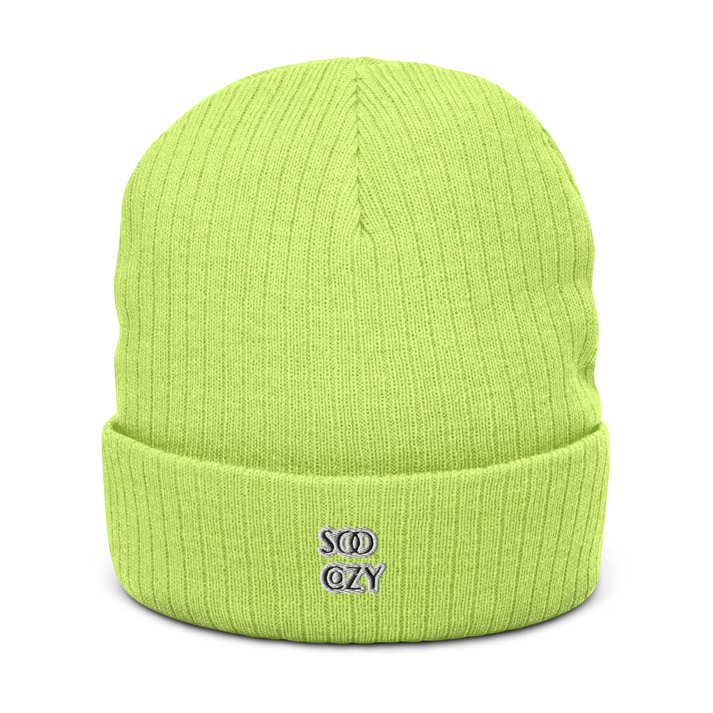 COZY RIBBED BEANIE