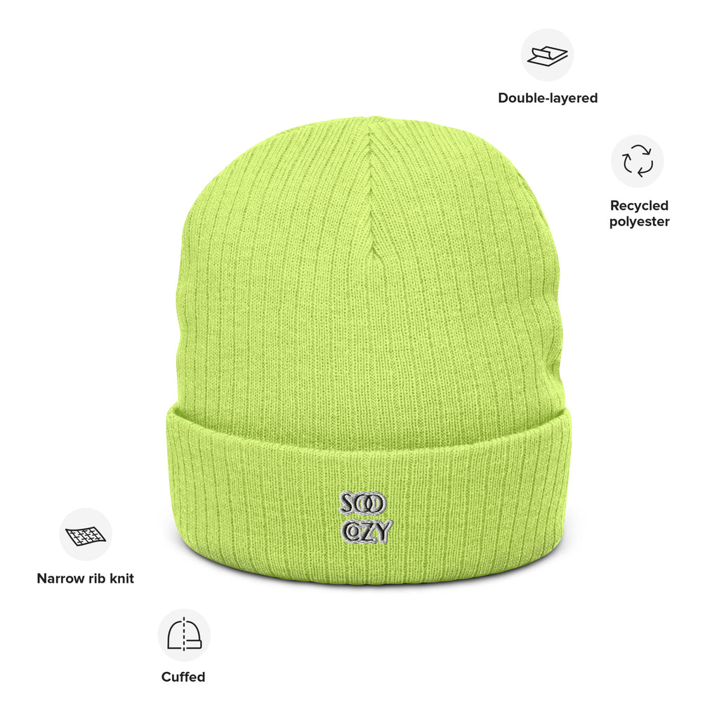 COZY RIBBED BEANIE