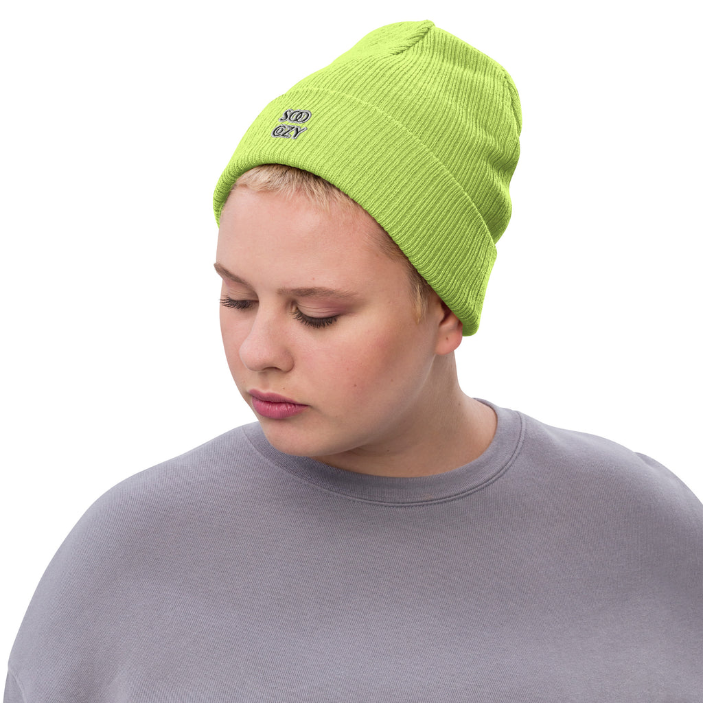 COZY RIBBED BEANIE