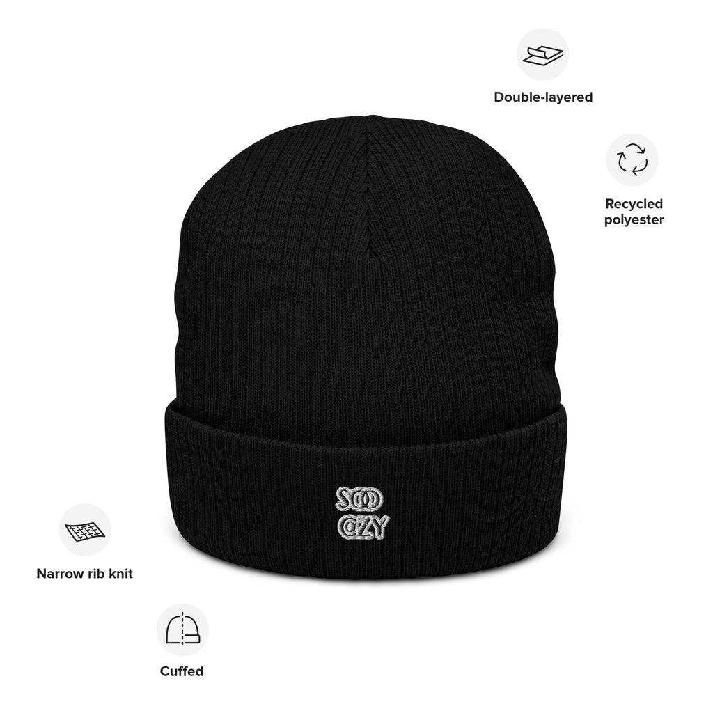 COZY RIBBED BEANIE