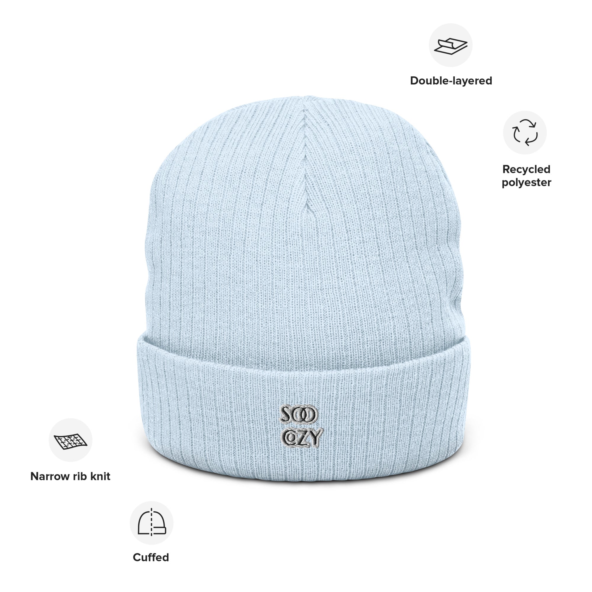 COZY RIBBED BEANIE