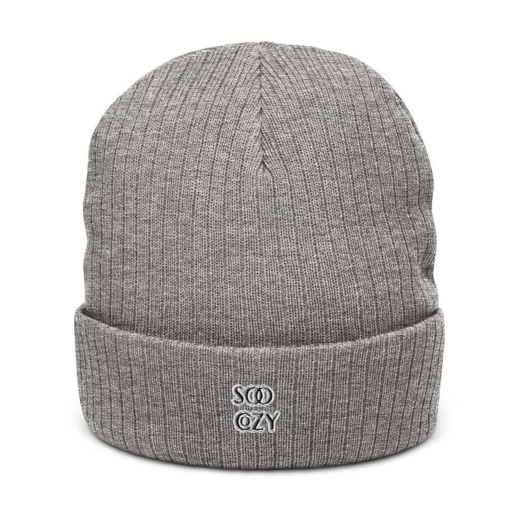 COZY RIBBED BEANIE