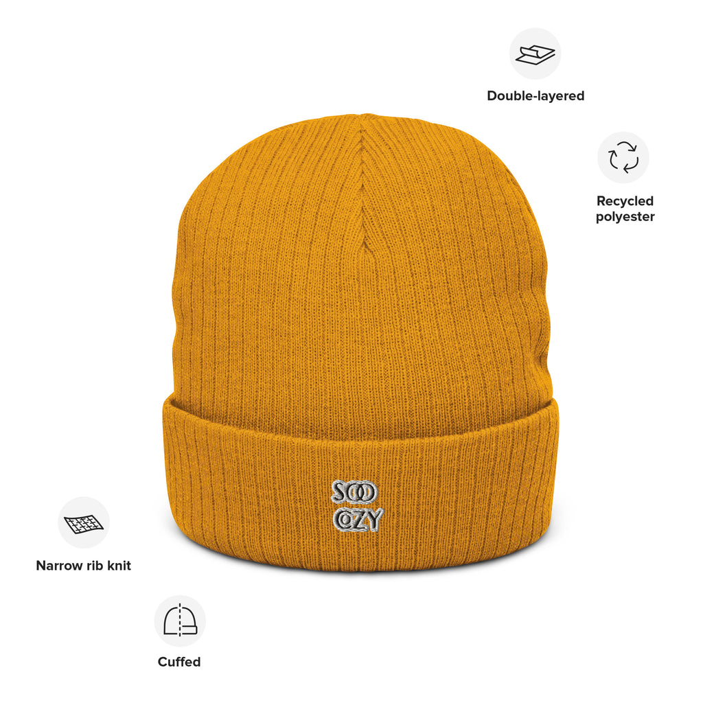 COZY RIBBED BEANIE