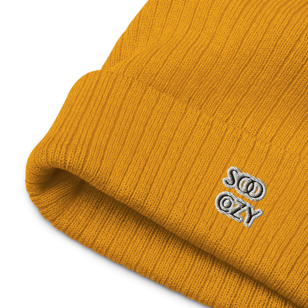 COZY RIBBED BEANIE