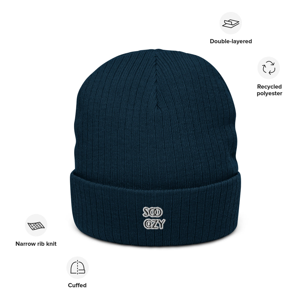 COZY RIBBED BEANIE