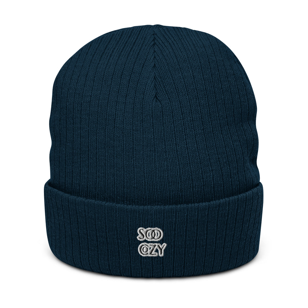 COZY RIBBED BEANIE